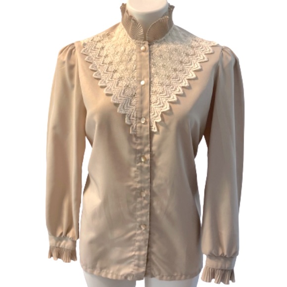 styled by terry chicago Tops - Vintage Terry Chicago 1970’s Button Up Blouse